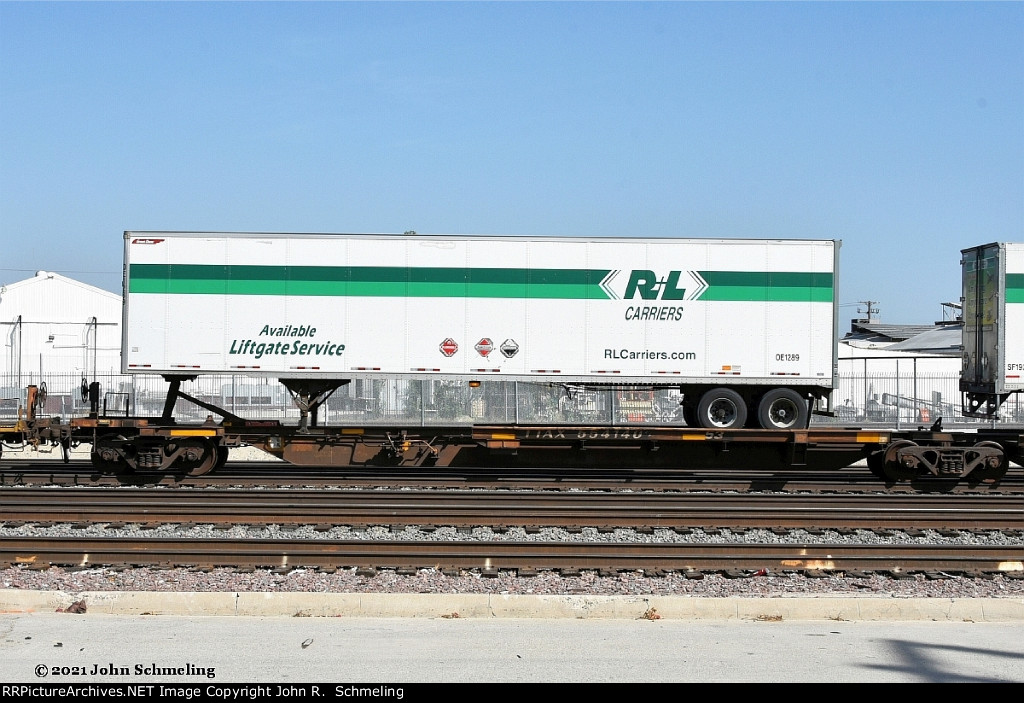 TTAX 554140-B with trailer load at Rana CA. 4/8/2021